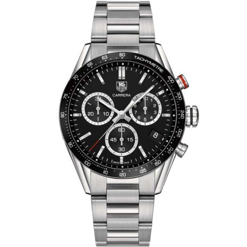 TAG Heuer Carrera Quartz 41 Stainless Steel / Black / Bracelet